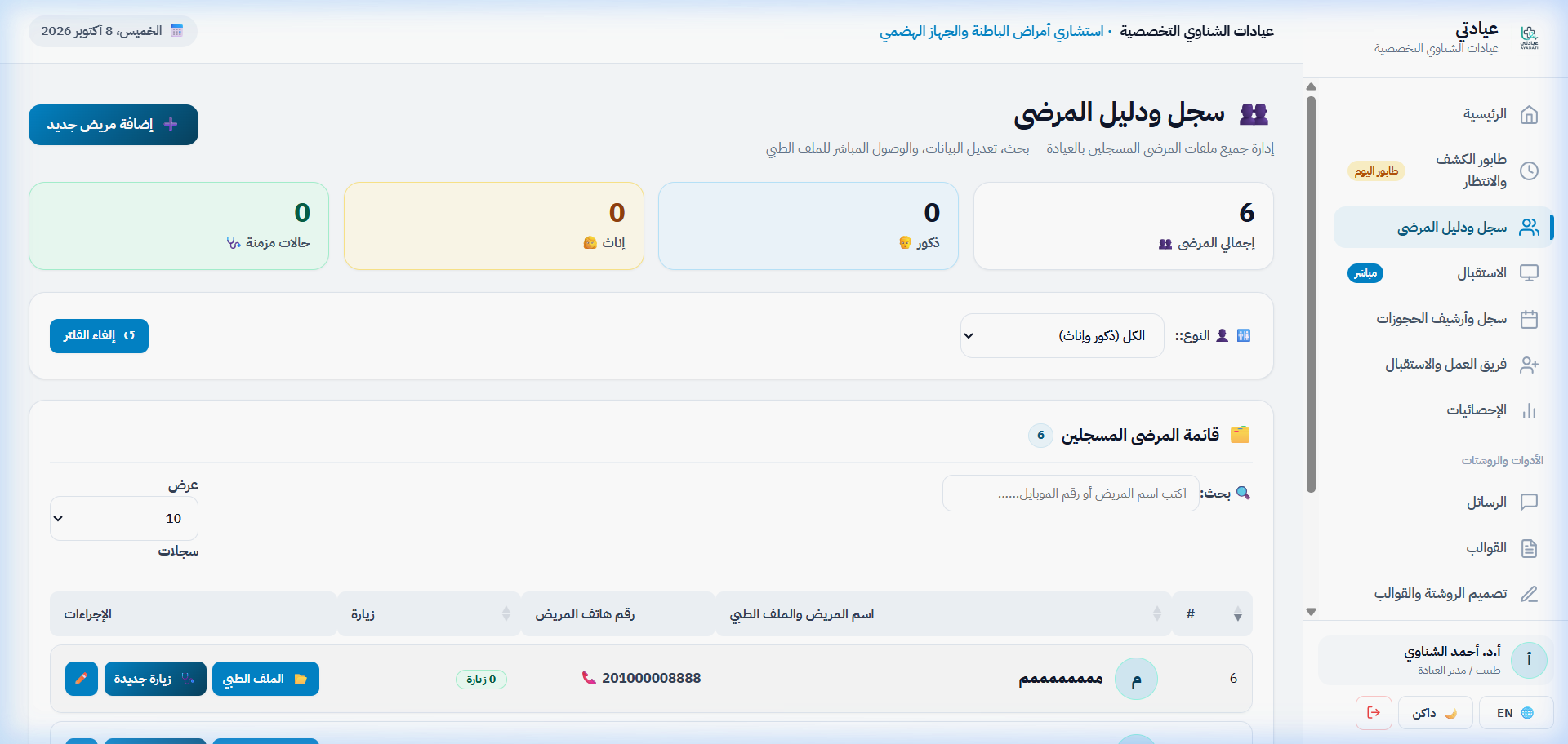 دليل المرضى